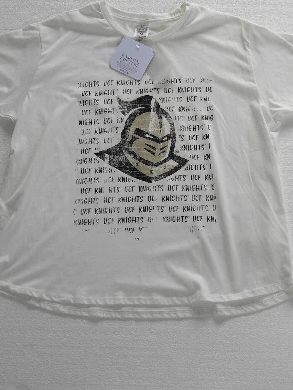 New With Tags Culture UCF Knights All Over Graphic Tee Size M Unisex